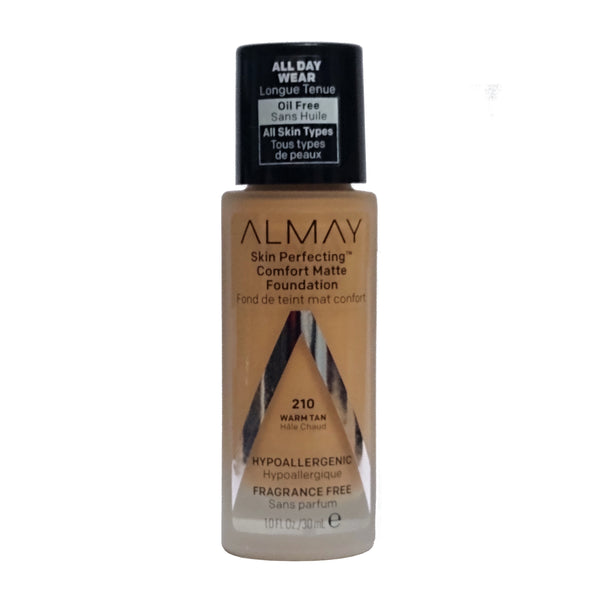 Almay Skin Perfecting Matte Foundation 210, 1.0 FL OZ, 1 Each, By Almay Inc.