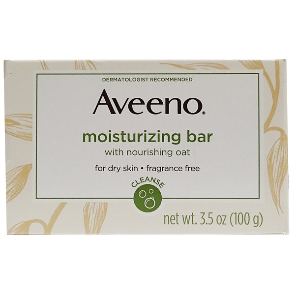 Aveeno Moisturizing Facial Cleanse Bar, 3.5 Oz.,1 Bar Each, By Johnson & Johnson