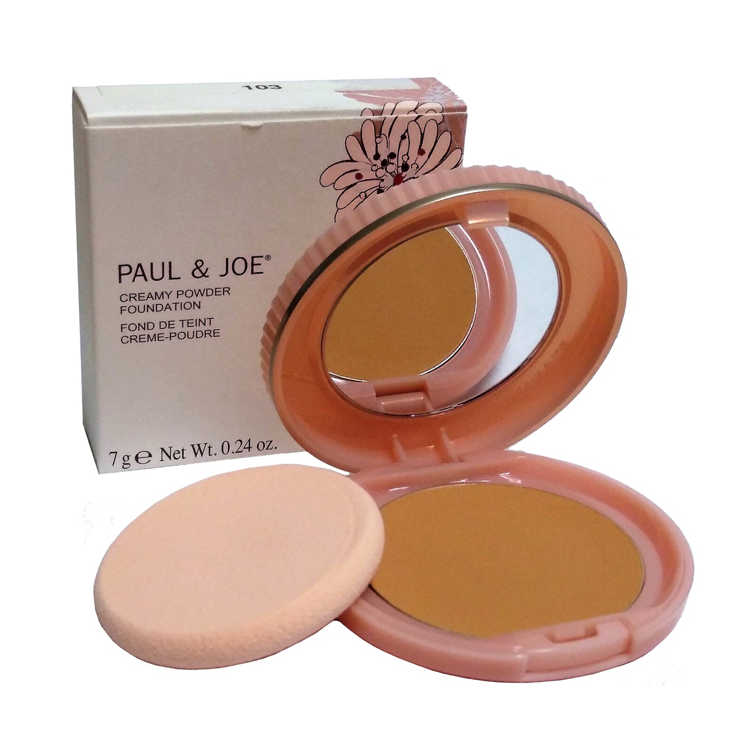 Paul And Joe Creamy Powder Compact Foundation, #103, 1 Each, By Paul And Joe Beaute
