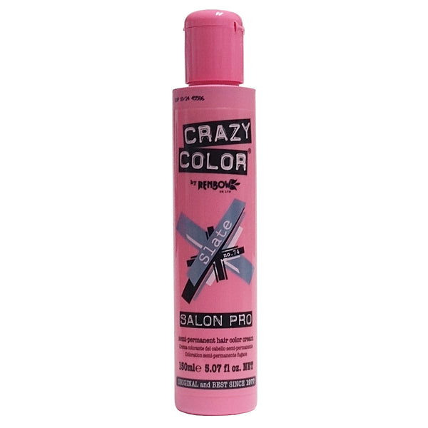 Crazy Color Salon Pro, Slate No. 74, 5.07 fl. oz., 1 Bottle Each, By Renbow Haircare Ltd.