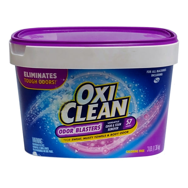 OxiClean Odor Blasters 57 Loads, 3 lb,1 Tub Each, By Church and Dwight