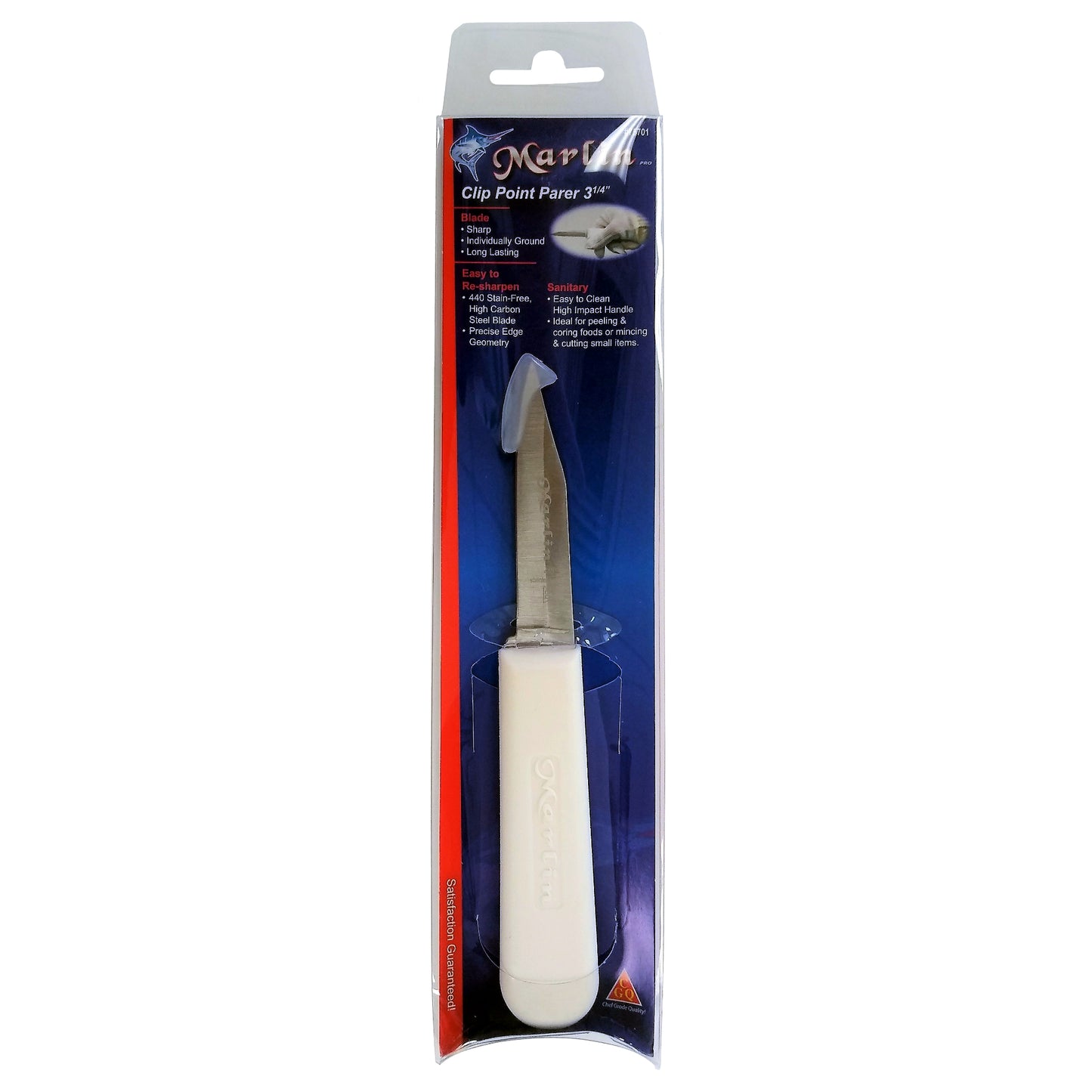 Marlin Pro Clip Point Parer 3 1/4" #75701, 1 Knife, By Marlin Works Inc