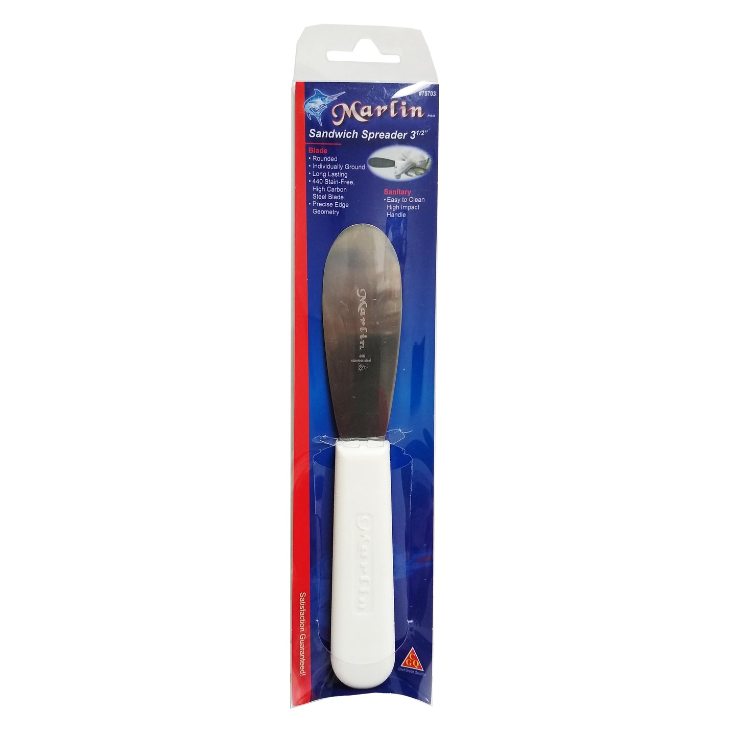 Marlin Pro Sandwich Spreader 3 1/2" #75703, 1 Each, By Marlin Works Inc.