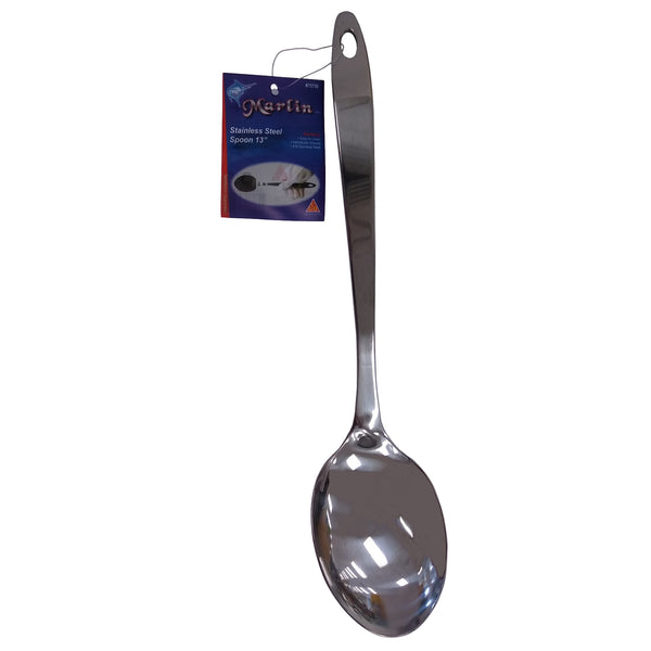Marlin Pro Stainless Steel Spoon 13" #75750, 1 Each, By Marlin Works Inc