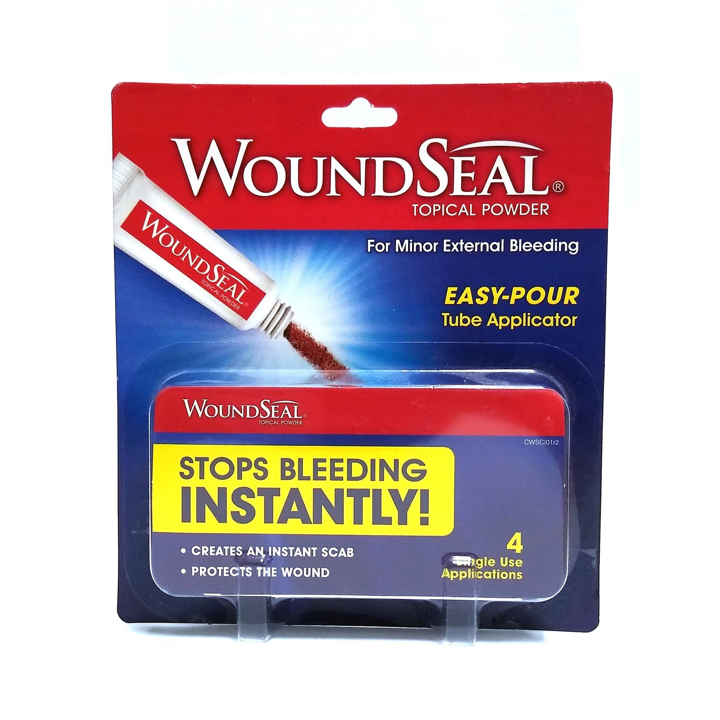 WoundSeal Topical Powder, 0.2 Oz, 4 Count, 1 Pack Each, By Biolife LLC