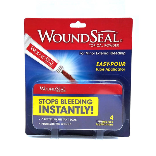 WoundSeal Topical Powder, 0.2 Oz, 4 Count, 1 Pack Each, By Biolife LLC