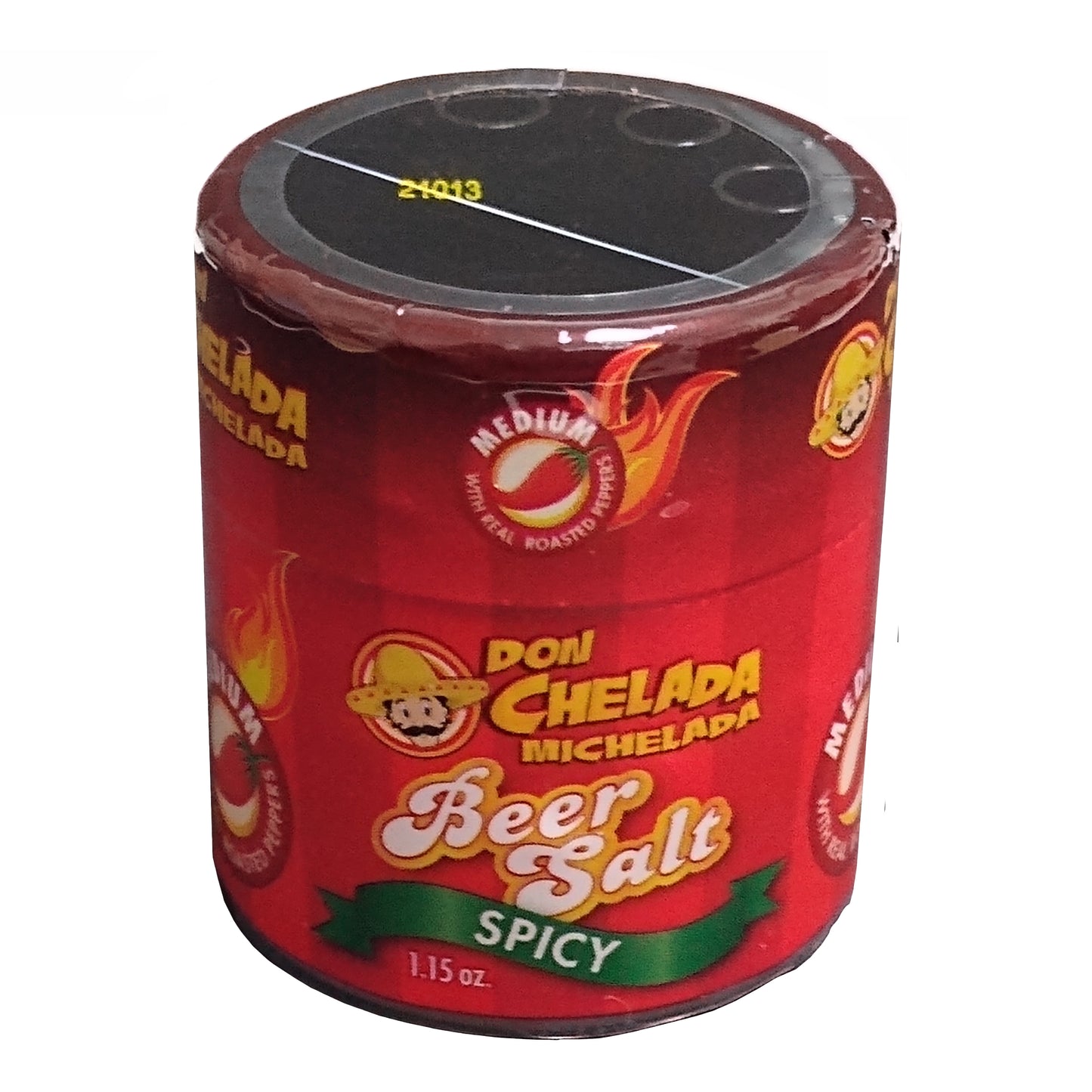 Don Chelada Beer Salt, Spicy Flavor, 1.15 oz., 1 Case Of 20 / 10 Packs, By Don Chelada