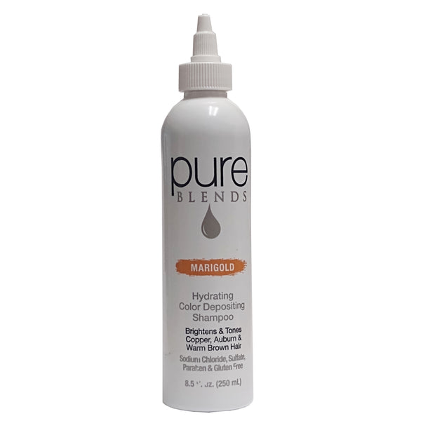 Pure Blends Hydrating Color Depositing Shampoo Marigold 8.5 oz., 1 Bottle Each, By American Culture Brands