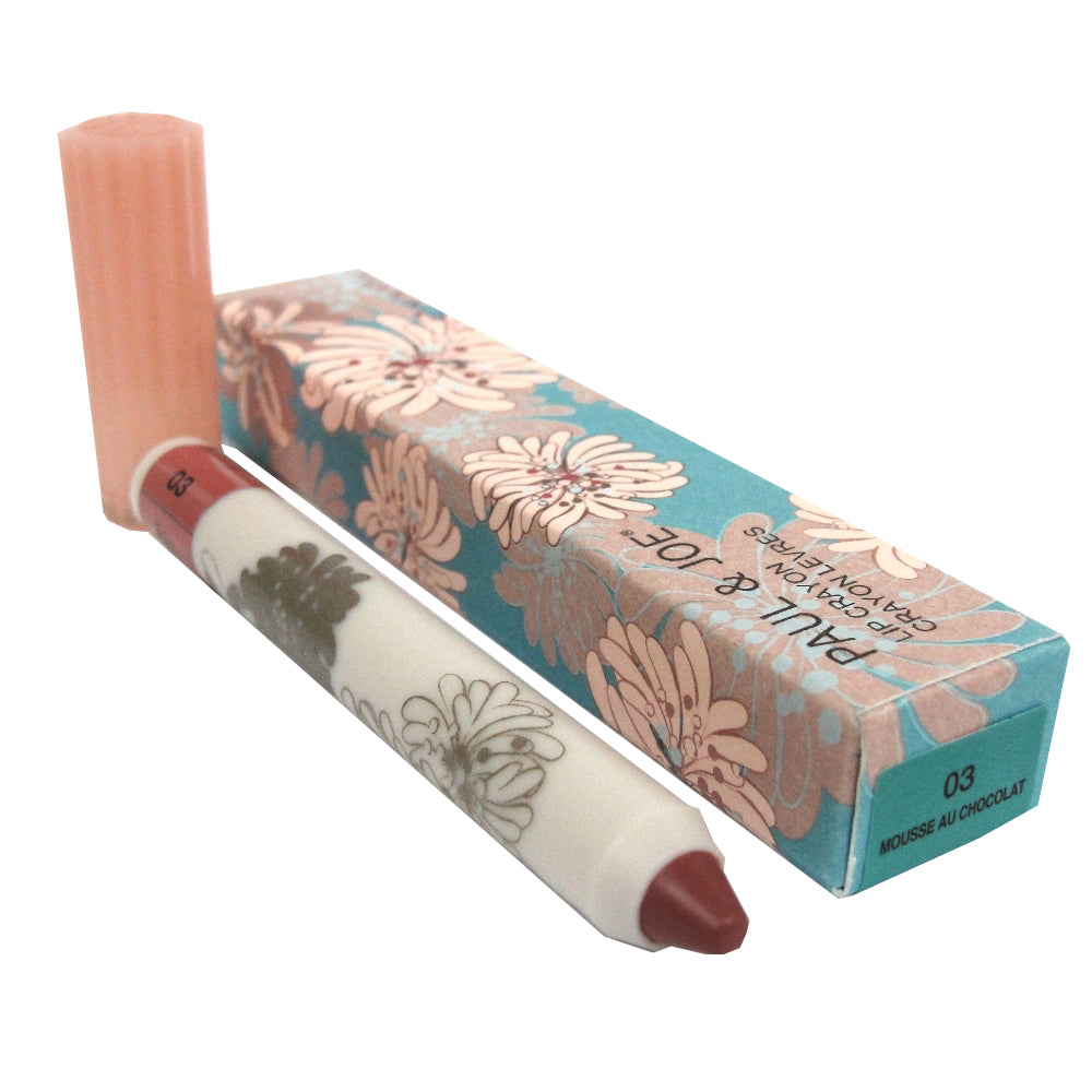 Paul And Joe Lip Crayon, #03, Mousse Au Chocolate, 1 Each, By Paul And Joe Beaute
