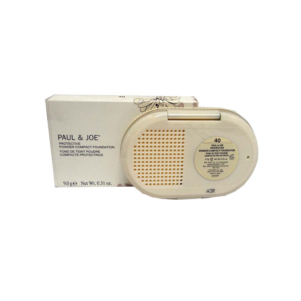 Paul And Joe Protective Powder Compact Foundation, #40, Almond, 1 Each, By Paul And Joe Beaute