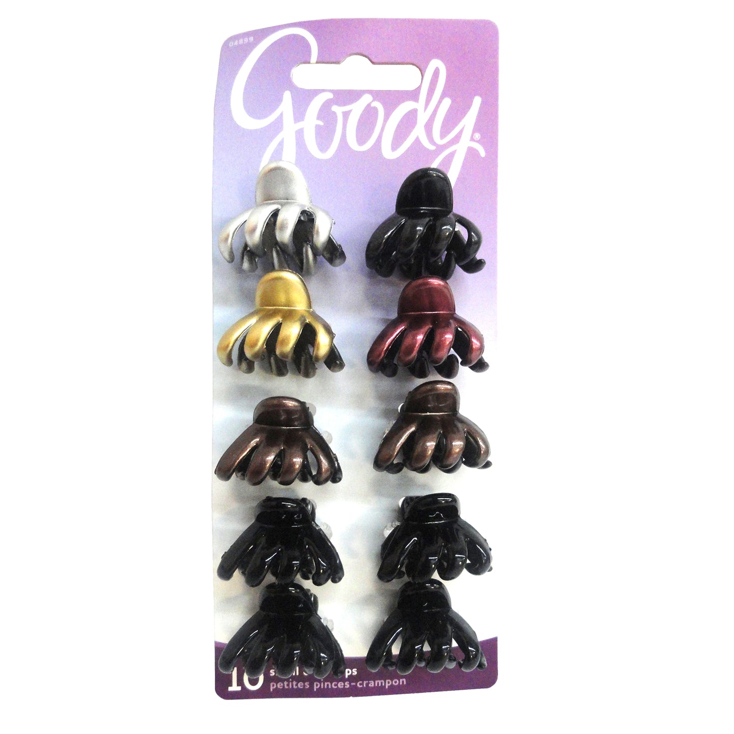Goody Classic Small Claw Clips, 10 Ct., 1 Pack Each, By Sanford