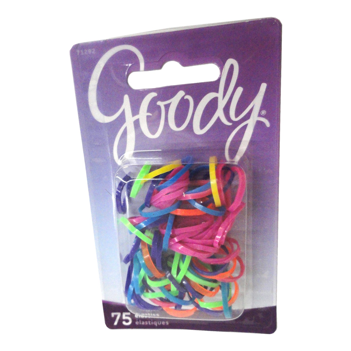 Goody Mini Neon Hair Elastics in Assorted Colors, 75 Ct., 1 Each, By Sanford