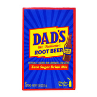 Dad's Old Fashioned Root Beer, Sugar Free, Singles To Go 6 Sticks, 1 Box Each, By Dad's Root Beer Company LLC.