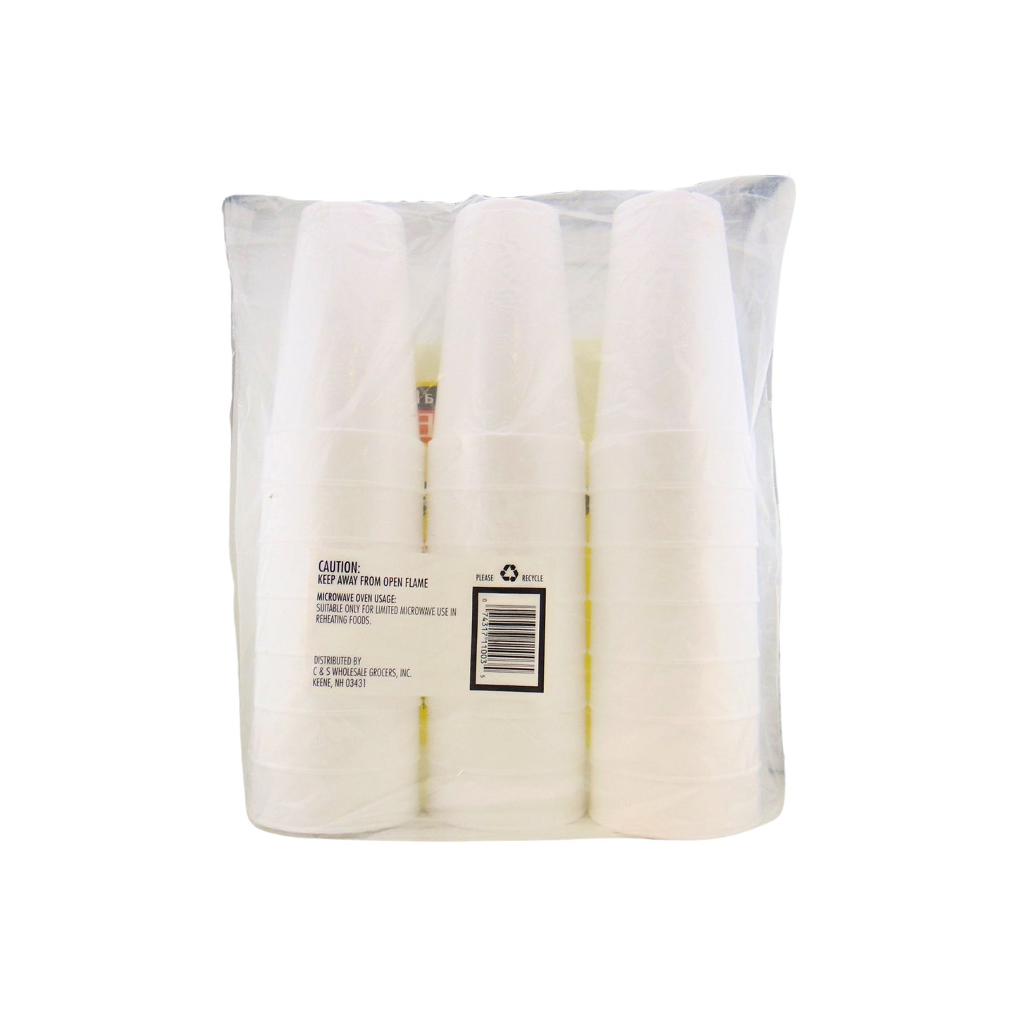 Exceptional Value Foam Cups 20 oz, 12Ct, 1 Pack Each, By C & S Wholesale Grocers, Inc