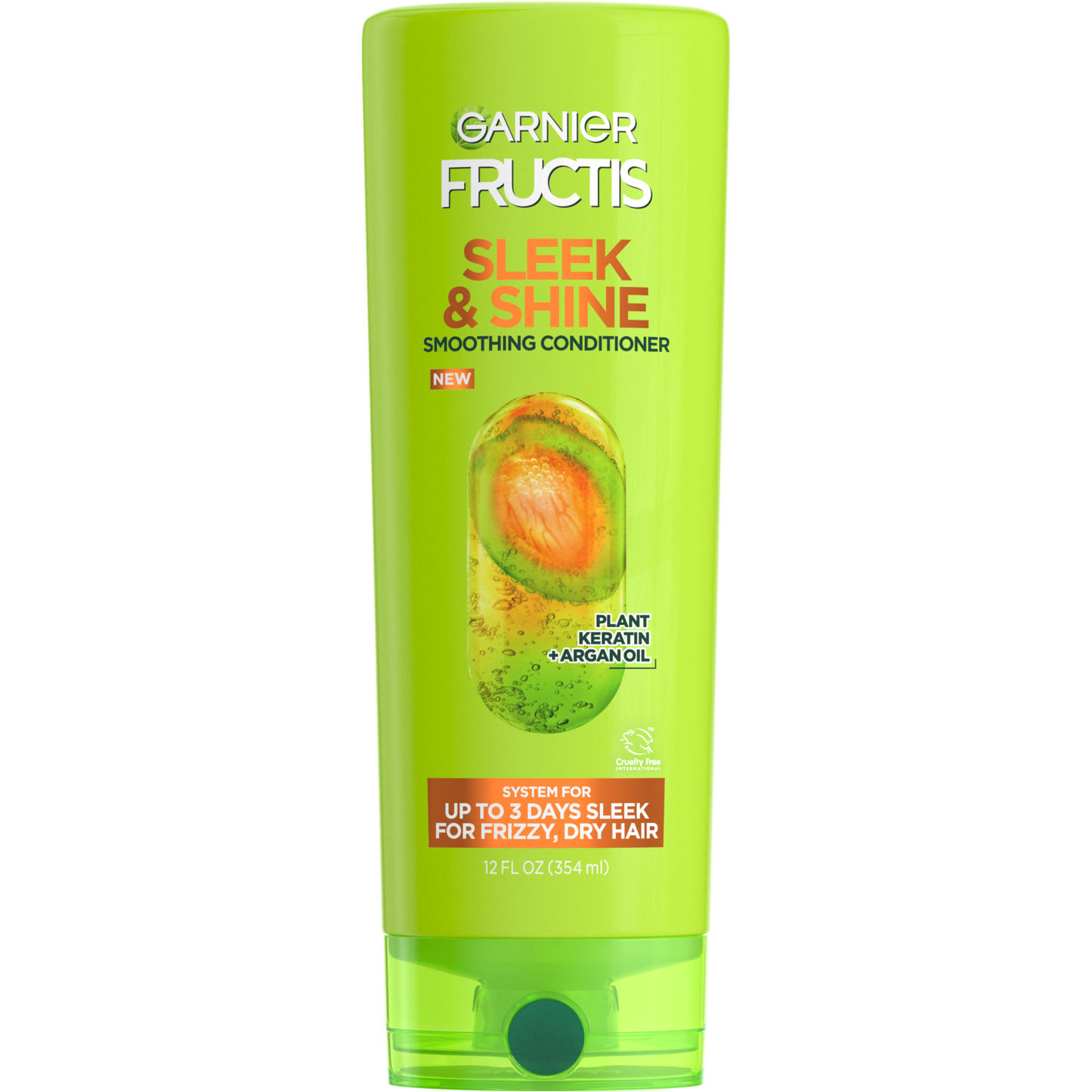 Garnier Fructis Sleek & Shine Smoothing Conditioneritioner for Frizzy Hair - 12 fl oz