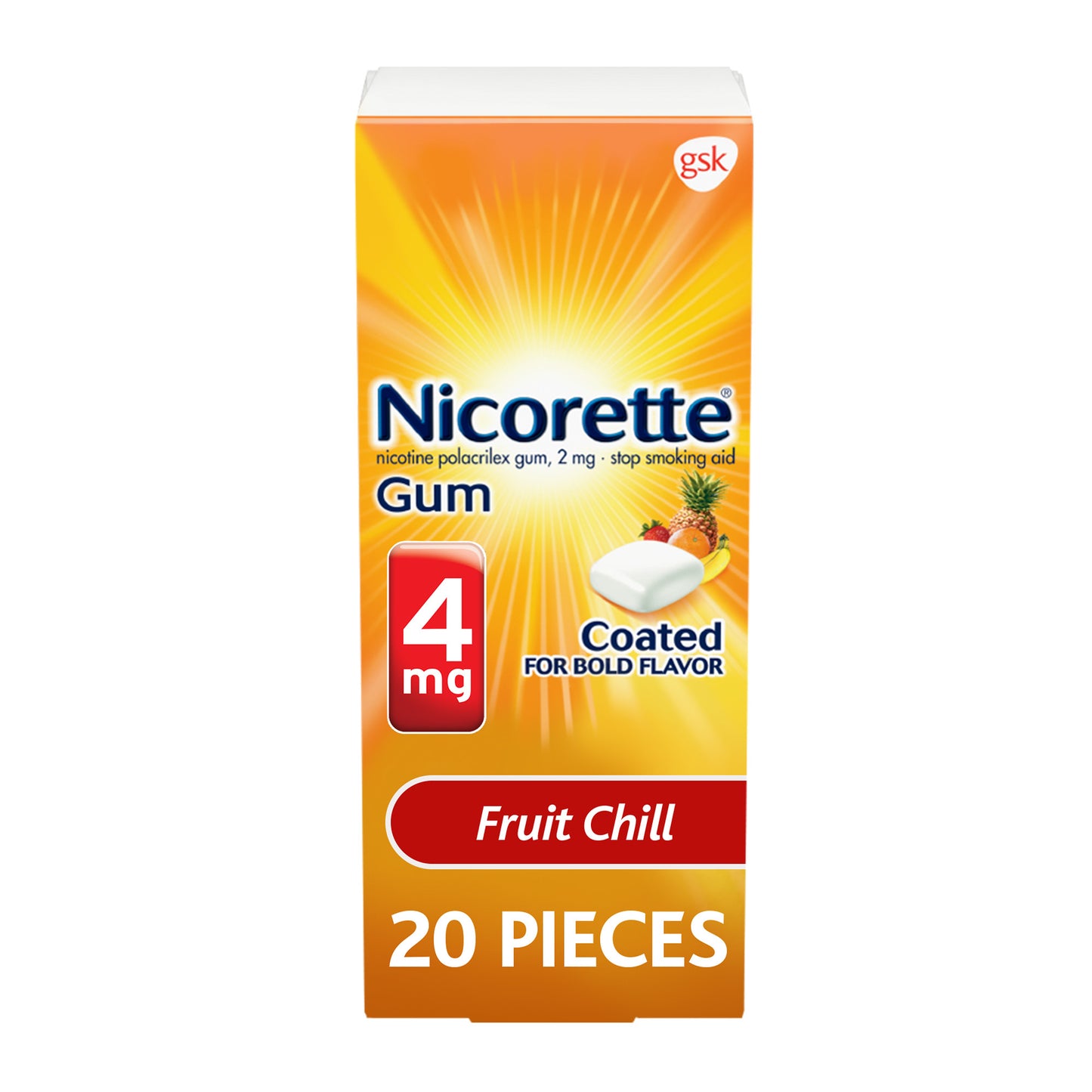 Nicorette Blis Frt/Ch 4mg 20