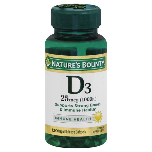 Nature's Bounty Vitamin D 1000 Iu Tablets