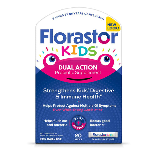 Florastor Kids Daily Probiotic Supplement, 250mg, 20 ea