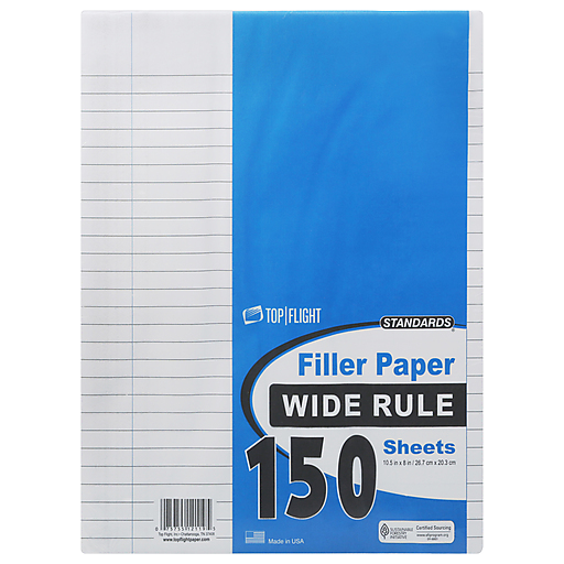 Filler Paper 150ct