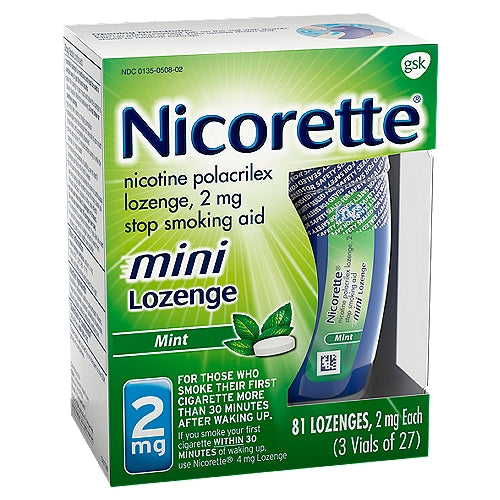 Nicorette Mini Loz 2mg 81