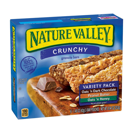 Nature Valley Crunchy Granola Bars - 8.94 oz Pack 6ct