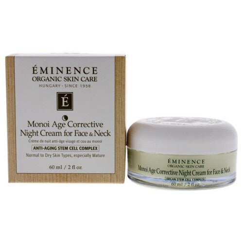 Eminence Monoi Age Corrective Night Cream For Face And Neck 2 Oz