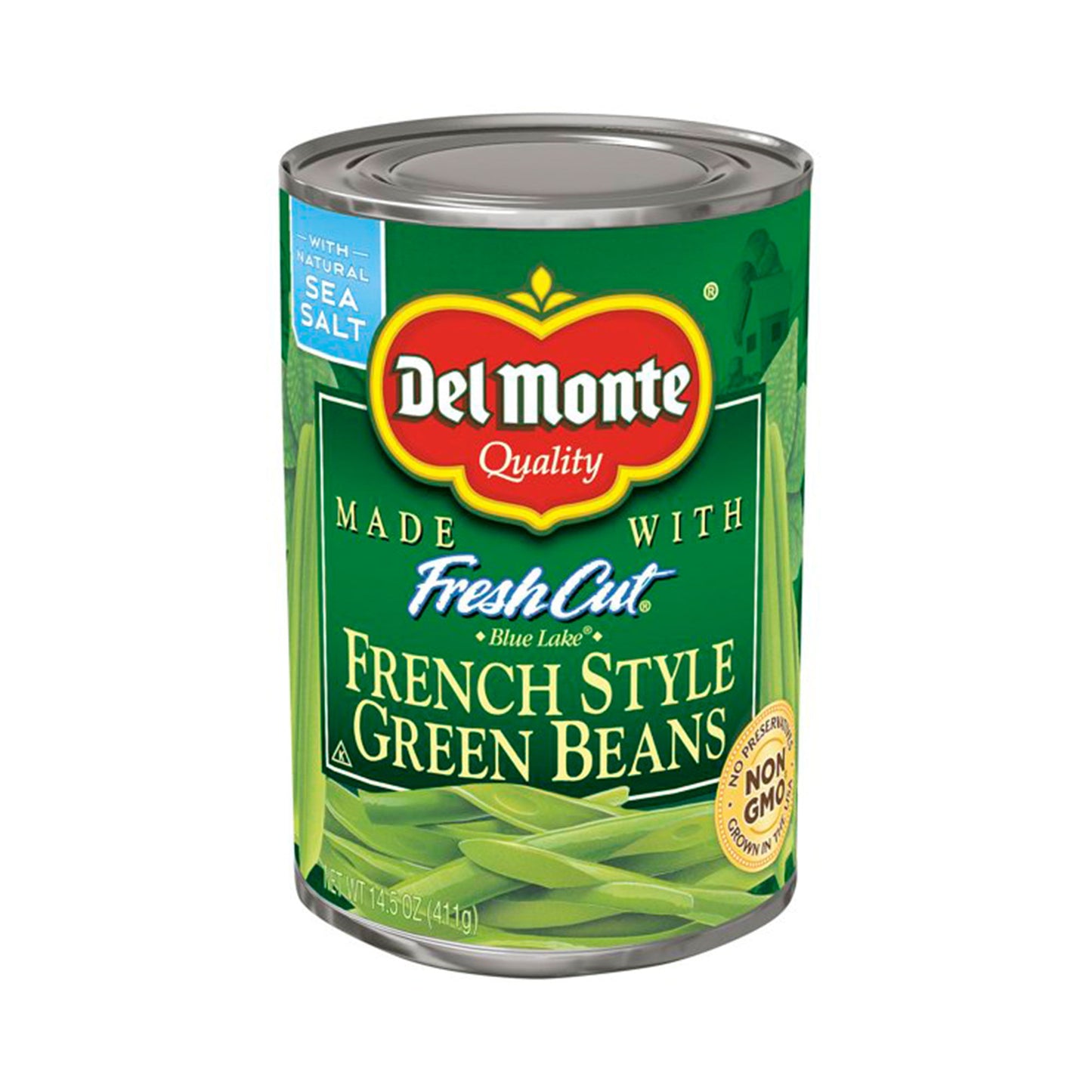 Del Monte No Salt Added French Style Green Beans - 14.5oz