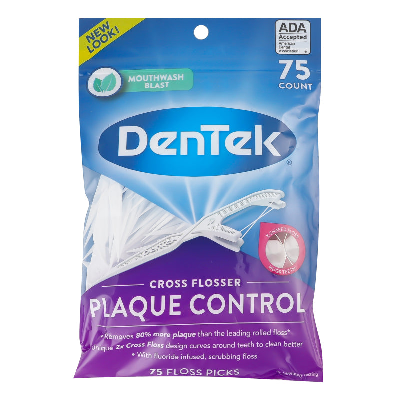 Dentek Cross Flosser Floss Picks