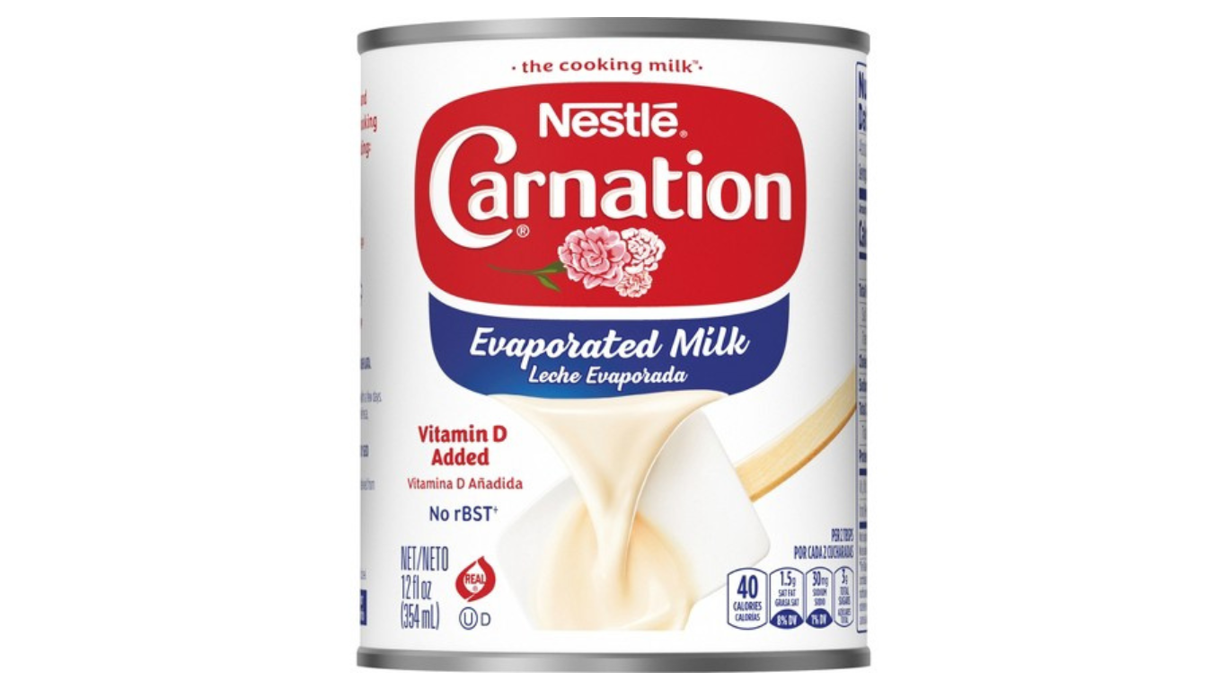 Carnation Nestle Evaporated Milk - With Vitamin D, 12 Fl Oz