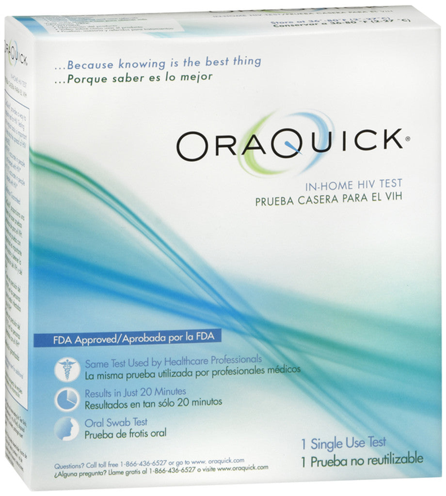 OraQuick In Home HIV Test 1001-0340 HIV1/HIV2 antibody IVD, kit, immunochromatog