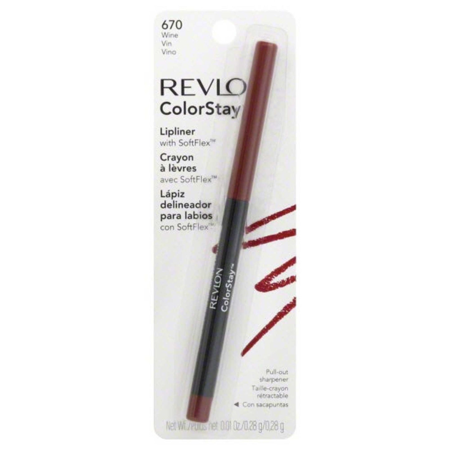 Revlon Colorstay Lipliner Wine 0.01