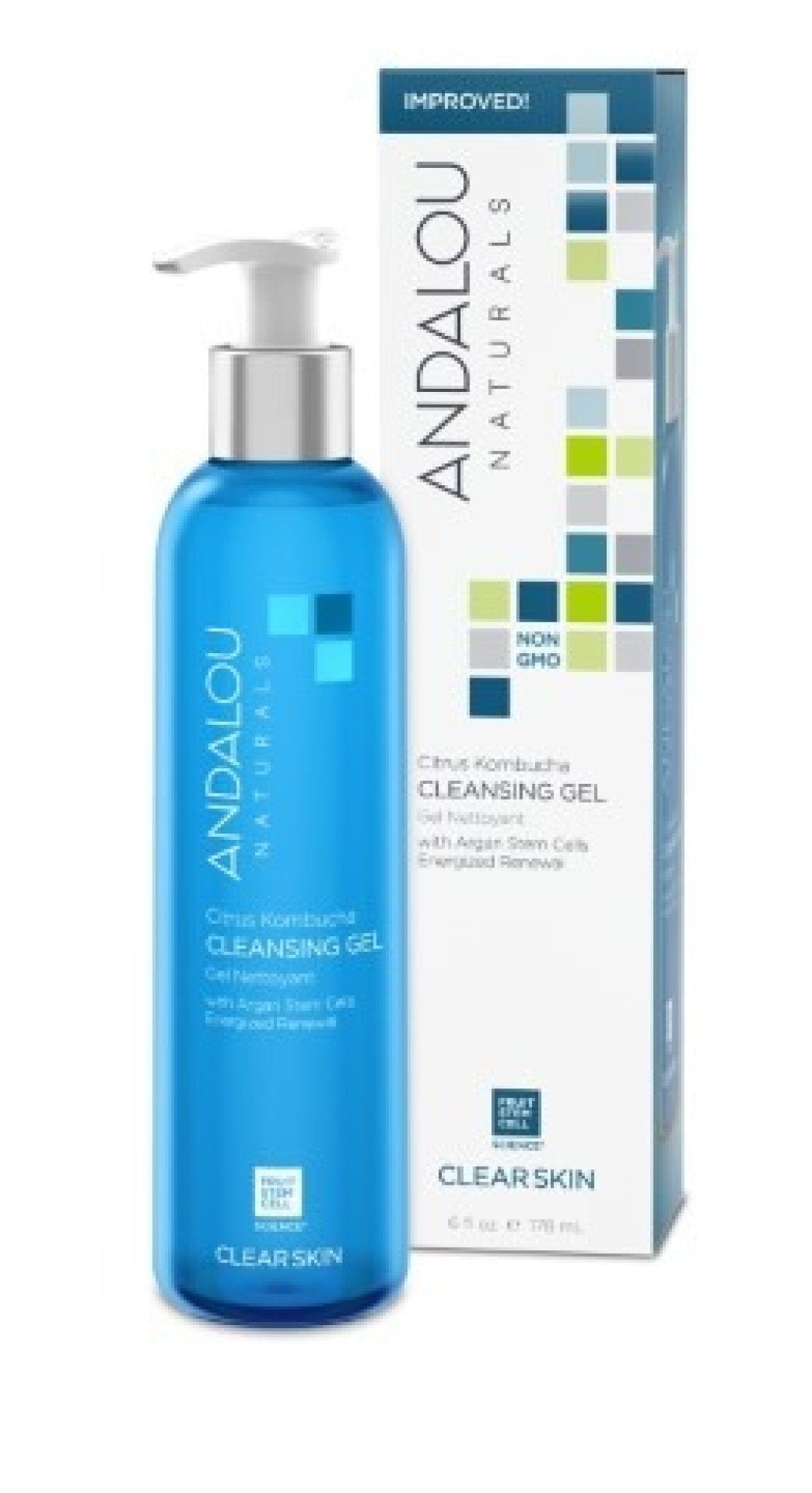 Andalou Citrus Kombucha Cleansing Gel-6-Oz