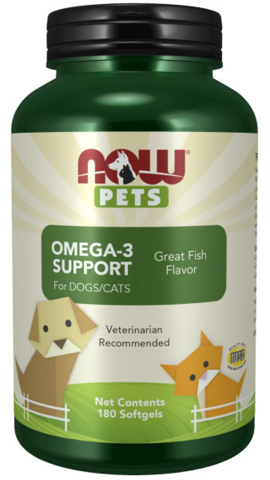 Now Pets Omega 3 180 Softgels