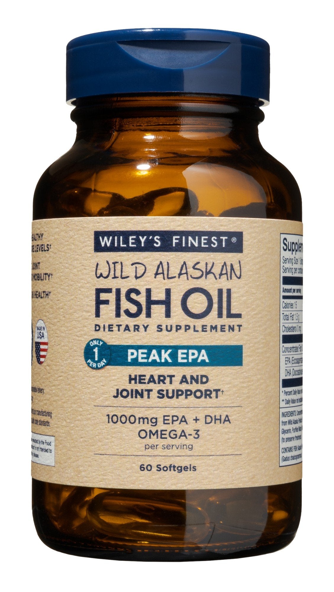 Wild Alaskan Fish Oil Peak Epa 60 Ct.