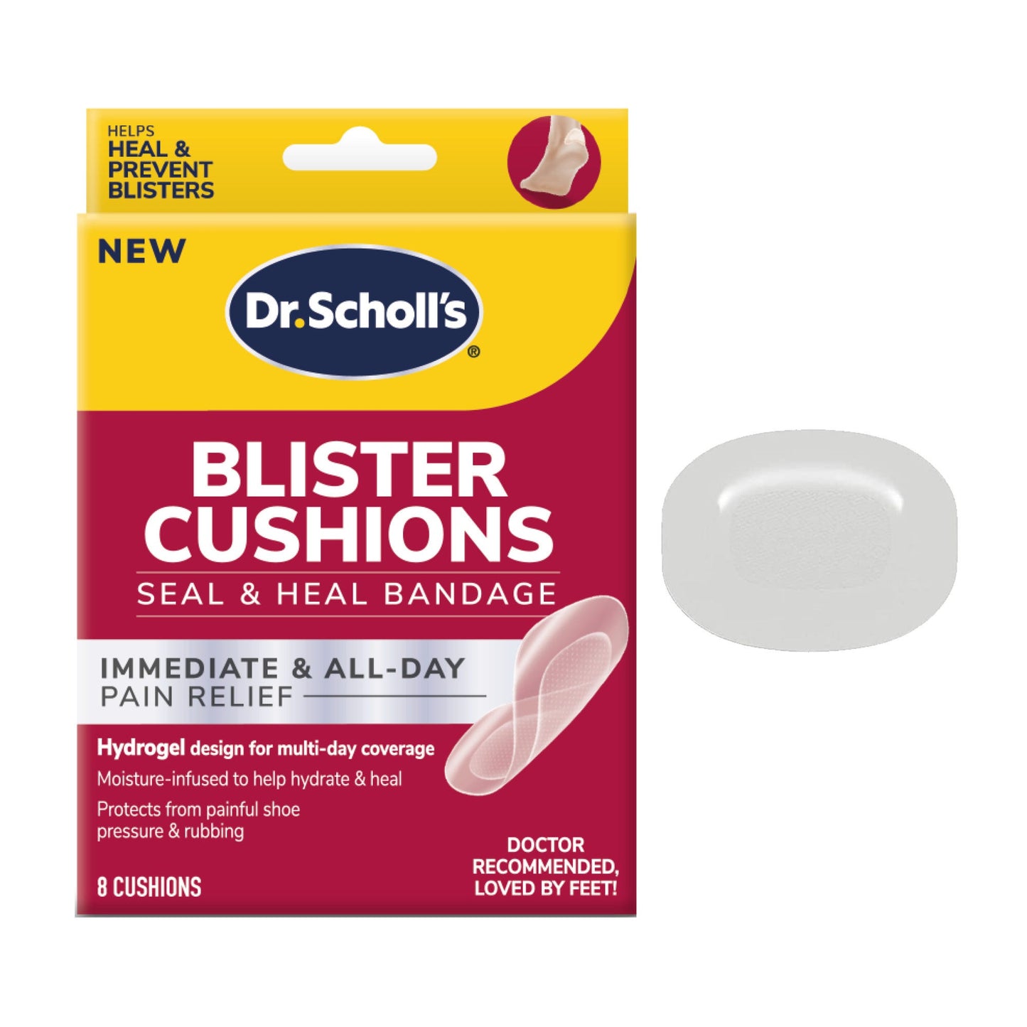 Dr. Scholl's Blister Cushion Seal & Heal 8ct