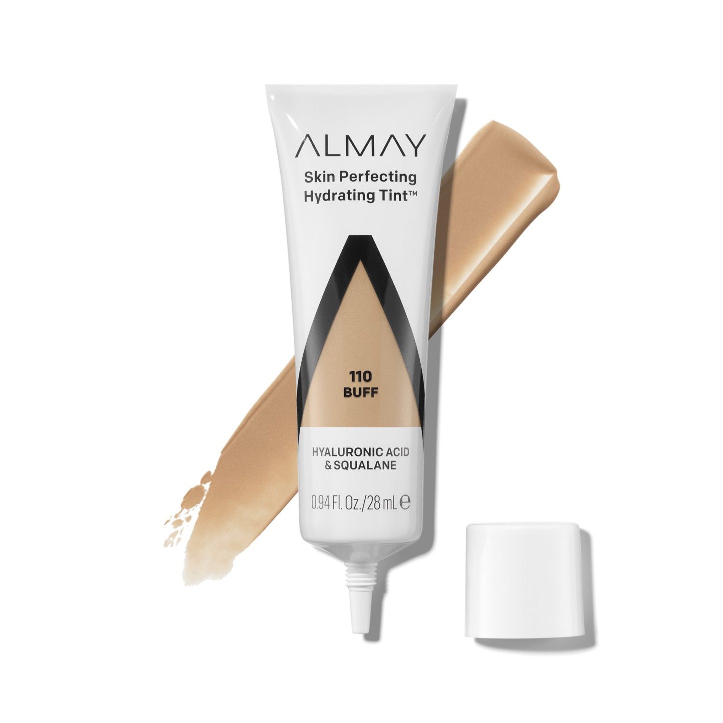 Almay Hydrating Lightweight With Light Coverage Liquid Foundation Tint - 110 Buff 0.94 Fl Oz