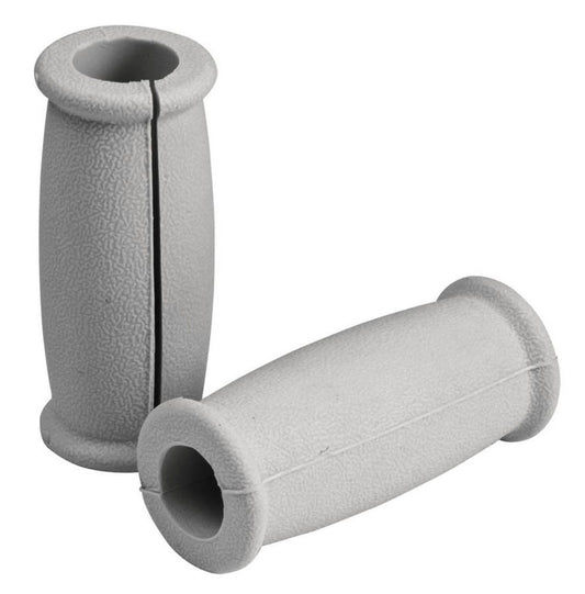 Carex Crutch Handgrips, Solid Grey