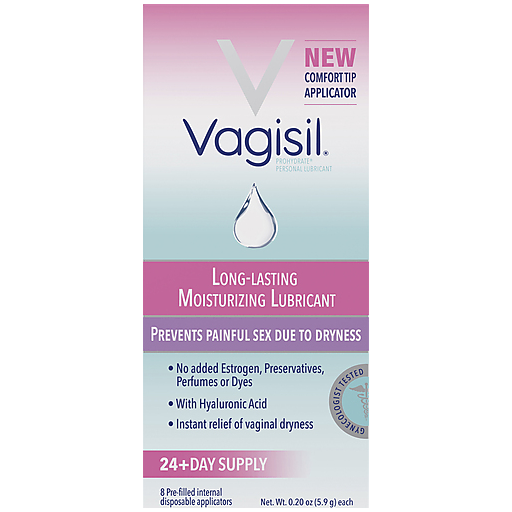 Vagisil Prohydrate Natural Feel Internal Vaginal Moisturizing Gel - 8ct