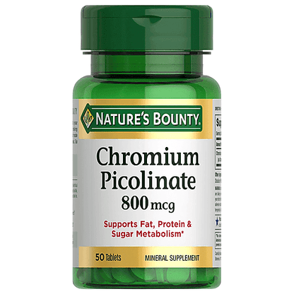 Nature's Bounty Mega Chromium Picolinate 800 Mcg. 24/50 Ct