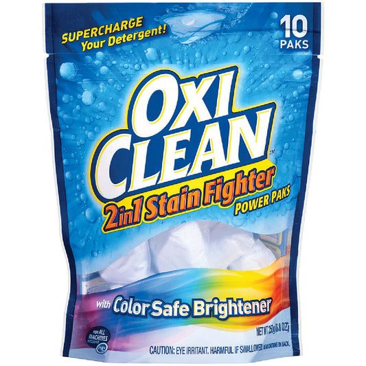 OxiClean 2 in 1 Stain Fighter Power Packs - 10ct