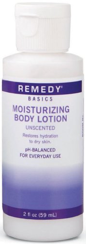 Lotion Body: Remedy Essentials Moisturizing Body Lotion Unscented 2 Oz