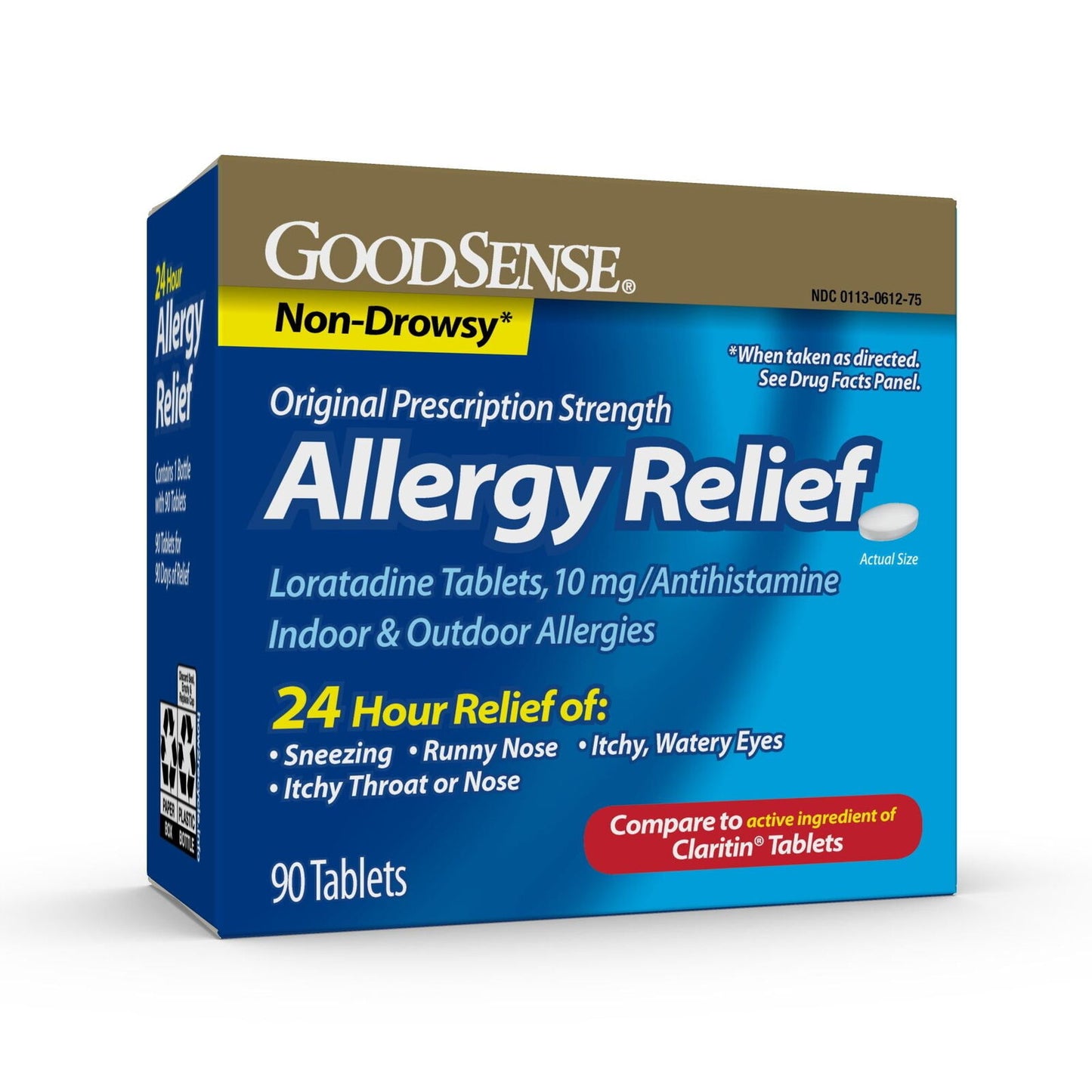 Goodsense Allergy Relief Tablets (Indoor&Outdoor) 10mg 90ea