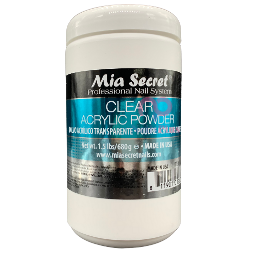 Mia Secret Clear Acrylic Powder (24oz) 1.5lb