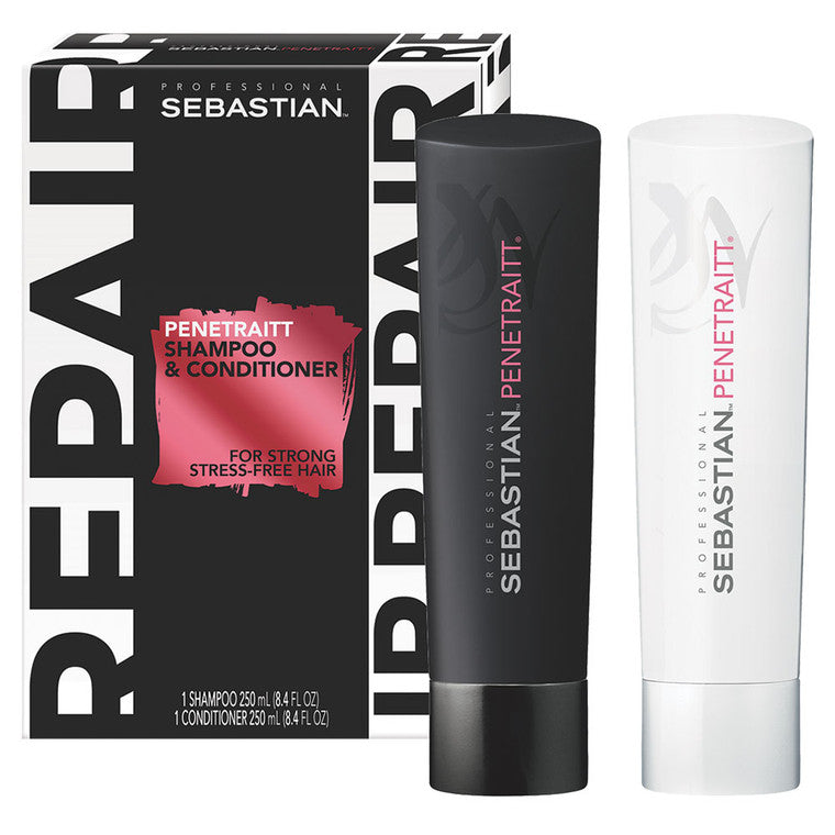 Sebastian Penetrait Strengthening Shampoo & Repair Conditioneritioner Duo 8.4oz