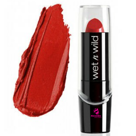 Wet N Wild - Silk Finish Lipstick - Raging Red