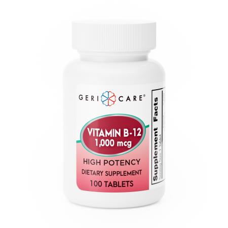 Vitamin B12 Tablets 1000mcg 100ct