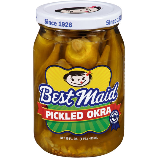 Best Maid Pickled Okra 16 Fl. Oz. Jar