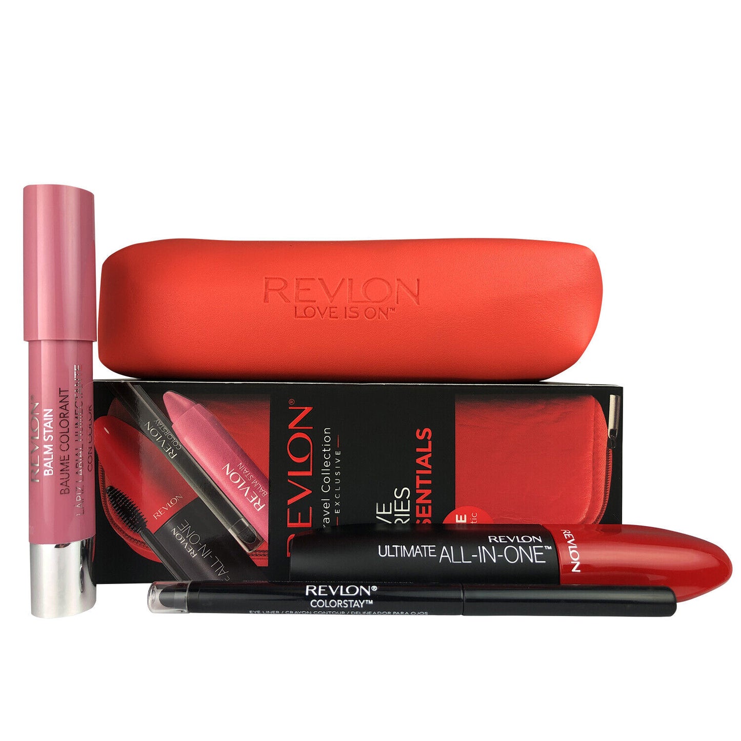 Revlon Cosmetic Bag Red Travel Collection