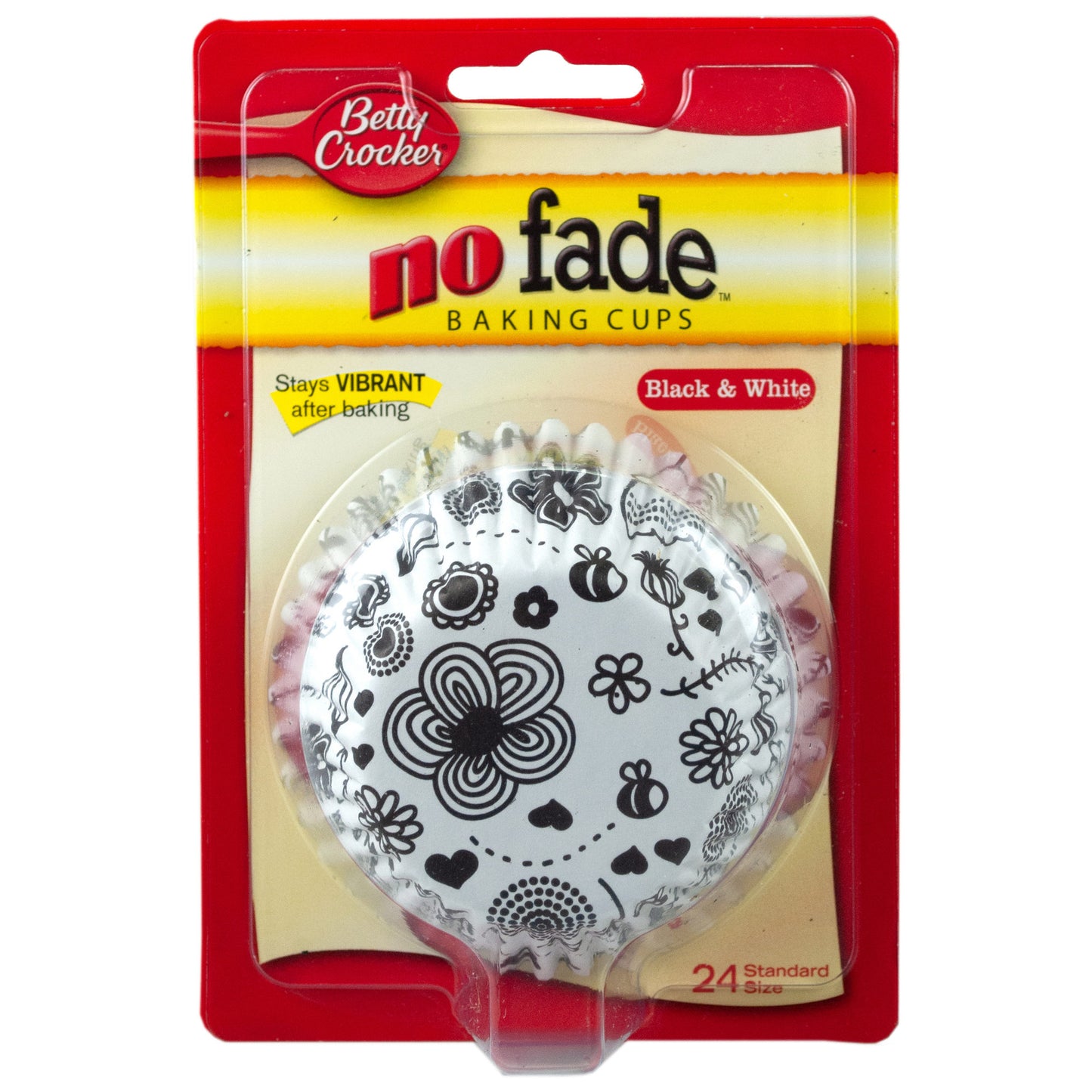 Betty Crocker Black And White No Fade Liner 24 Oz