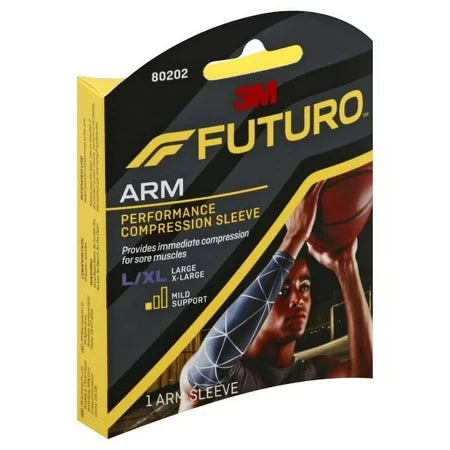 Sport Performance Compression Arm Sleeve, Large/X-Large, 1 Each, By Futuro